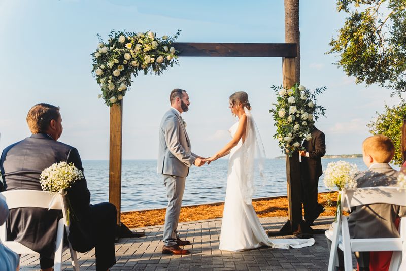 wedding ceremony in Sandestin Beach Resort in Destin Florida